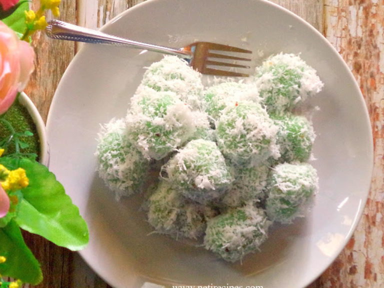 cara membuat kue klepon