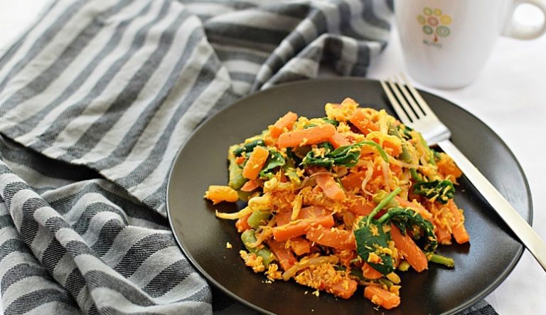 cara membuat urap sayur