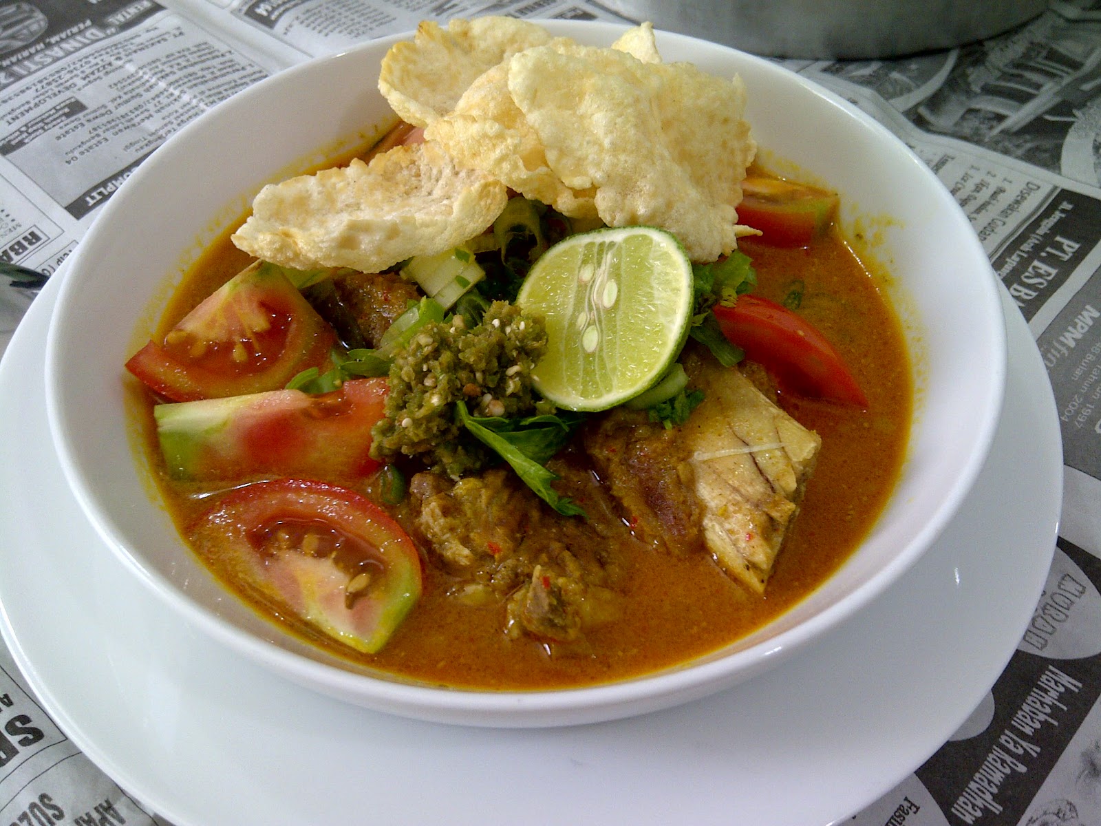 Resep Soto Tangkar Khas Betawi