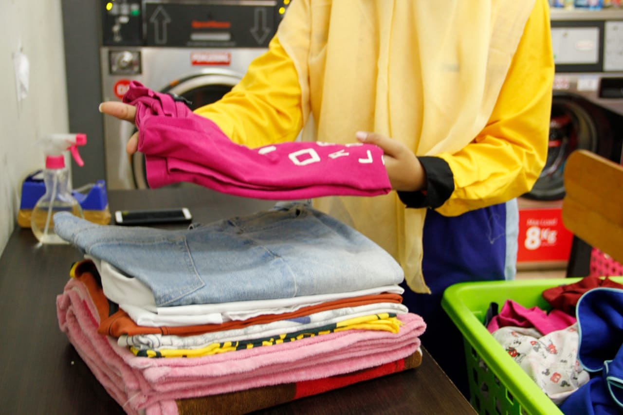 melipat baju cepat