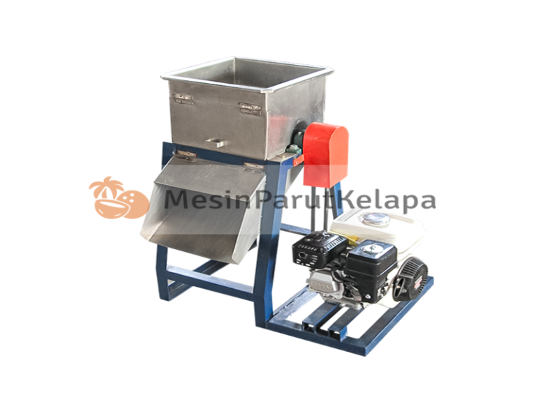 cara memarut kelapa dengan mesin
